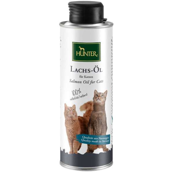 Hunter Lachs-Öl | 250 ml | für Katzen