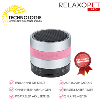 RelaxoPet Pro | Tierentspannungs-Trainer für Katzen