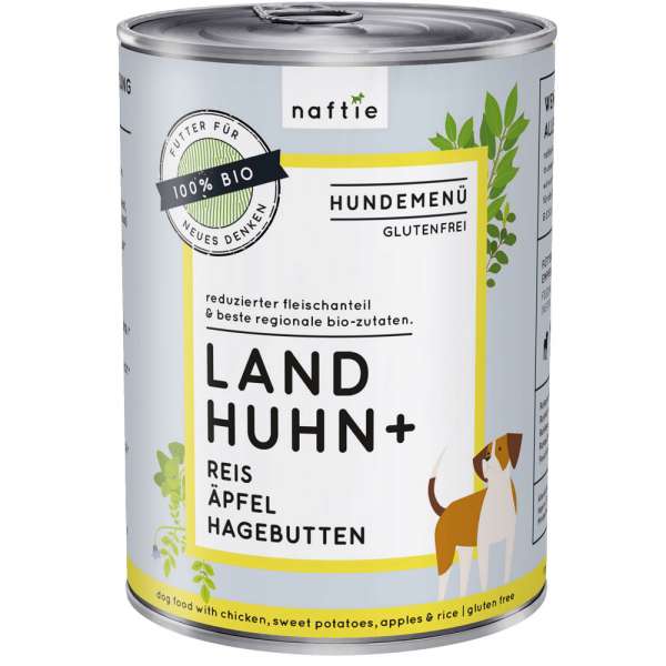 naftie | Bio Land Huhn+ | Hundefutter