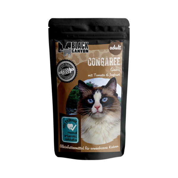 Black Canyon Congaree | mit Gans, Tomate &amp; Joghurt | 7x 85g Katzenfutter