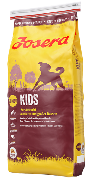 Josera Kids | mit Geflügel | 15kg Hundefutter für Welpen &amp; Junghunde