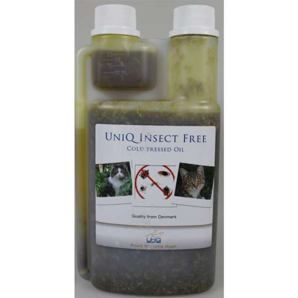 UniQ Insect-Free Öl Katze, kaltgepresst, 500ml