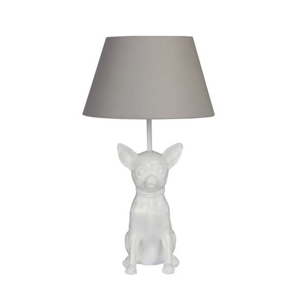 Happy-House Lampe | Chihuahua | weiß