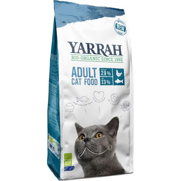 Yarrah Cat | mit MSC Hering | BIO Katzenfutter