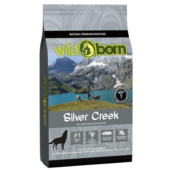 Wildborn Silver Creek | mit Ziegenfleisch | getreidefreies Hundefutter