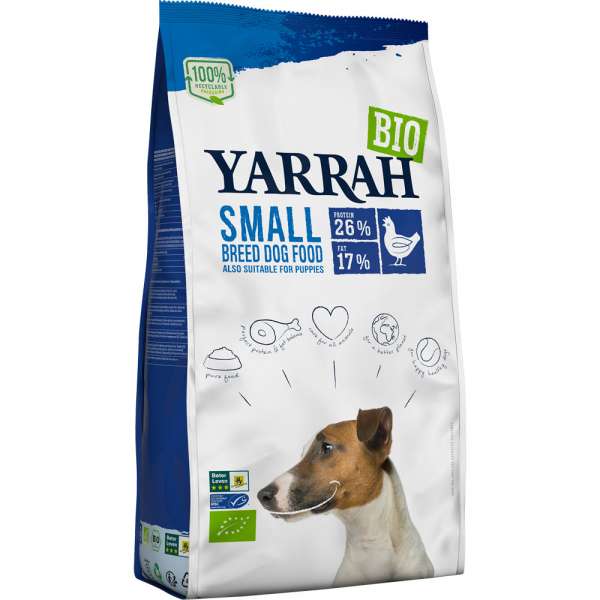 Yarrah Dog BIO Small Breed | mit Bio-Huhn | 5 kg Hundefutter