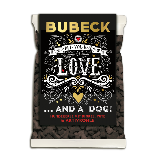Bubeck | Dark Side | Hundekuchen mit Dinkel &amp; Aktivkohle