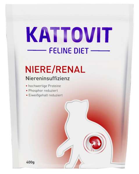 Kattovit Diet Niere/Renal | 6x400g Katzenfutter