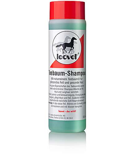 Leovet Fell- und Hautpflege Teebaum-Shampoo | 500 ml