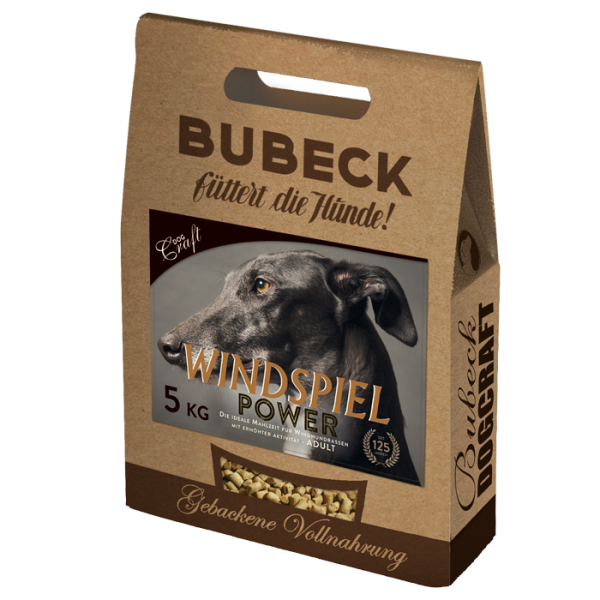 Bubeck Windspiel Power | für Windhunde | getreidefreies Hundefutter