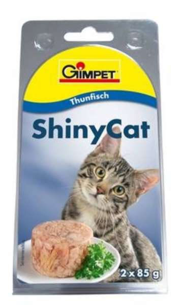 Gimpet-Shiny-Cat, mit Thunfisch, 2x(2x85g)