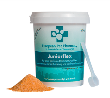 European Pet Pharmacy JUNIOR FLEX | 204 g Ergänzungsfutter für Hunde