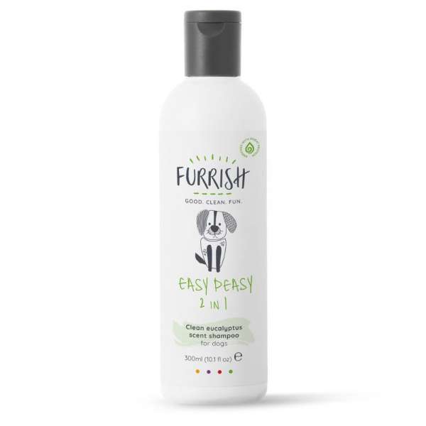 Furrish Easy Peasy 2 in 1 Shampoo | mit Eukalyptus | 300 ml