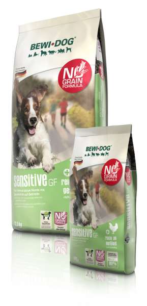 BEWI-Dog Sensitive GF | mit Geflügel | 12,5 kg Hundefutter