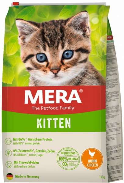 MeraCat Kitten | mit Huhn | 10 kg Katzenfutter