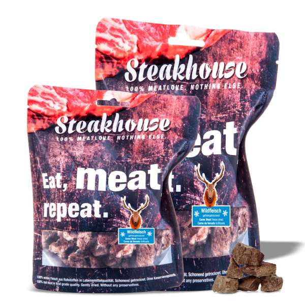 Fleischeslust Steakhouse Freezies | mit Wildfleisch | Hundesnacks