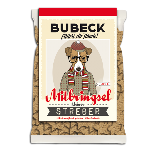 Bubeck | Hipster | gebackener Hundekuchen | verschiedene Sprüche