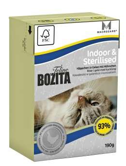 Bozita Feline Function | Indoor &amp; Sterilised | 16x190g