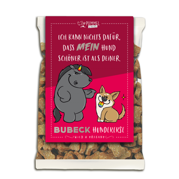 Bubeck Pummeleinhorn Hundekekse | 210g Hundesnack