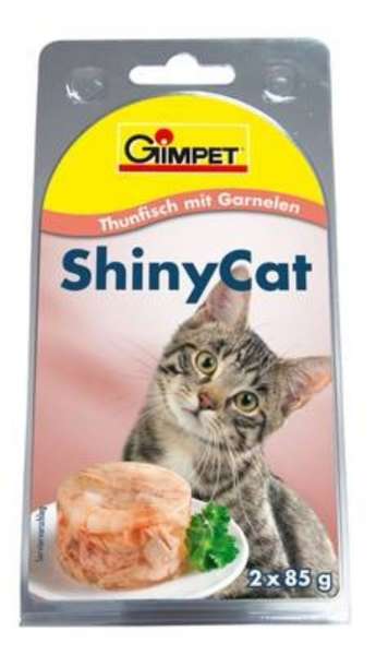 Gimpet-Shiny-Cat, mit Thunfisch &amp; Garnelen, 2x(2x85g)